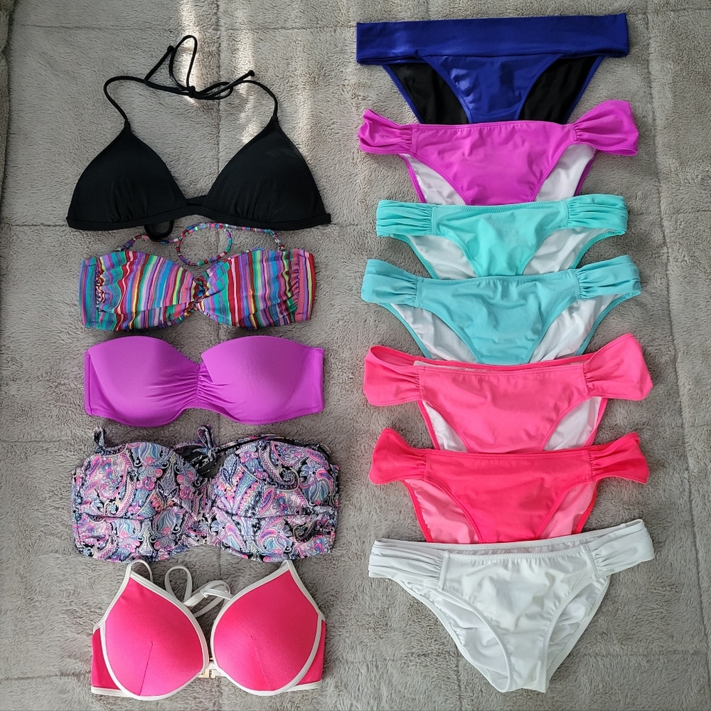 Victoria's Secret Mix & Match Swim Bathing Suits Gem